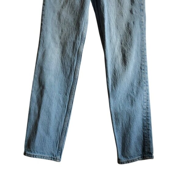 Levi’s 70s High Slim Straight Jeans Size 24 Light Wash Vintage Stonewash Style - Picture 4 of 15